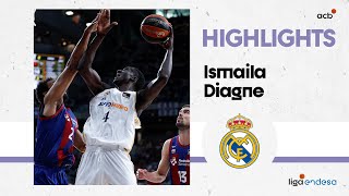 ISMAILA DIAGNE sorprende un su PRIMER CLÁSICO  Liga Endesa 202324 [upl. by Hogle333]