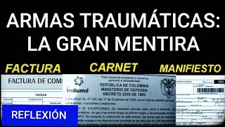 ARMAS TRAUMÁTICAS LA GRAN MENTIRA  MI REFLEXIÓN [upl. by Cire]