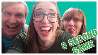 5 Second Game W MY PARENTS [upl. by Merola]