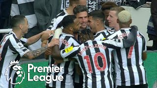 Fabian Schar stunner puts Newcastle United ahead of Nottingham Forest  Premier League  NBC Sports [upl. by Einnalem]