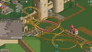 1396 Crazy Castle  RollerCoaster Tycoon Classic [upl. by Lovmilla]