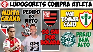 SP NEGÓCIO DE R 85MI FLA PEDE FORTUNA CRAQUE NETO PEDE VOLANTE NO TIMÃO INTER VENDE COXA LUSA [upl. by Akilegna]