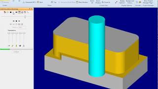 Alphacam CNC milling tutorial CADCAM 2 [upl. by Mulderig]