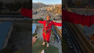 BUNGY JUMPING bungee bungeejumping bungeejump adventure youtube shorts video [upl. by Outhe]