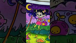 🎃 Lets draw Autumn Illustration with alcohol markers [upl. by Anah]