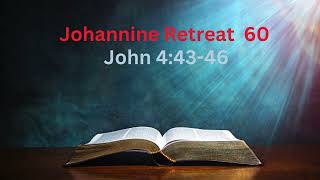 60 Johannine Retreat John 443 46 [upl. by Kissie2]