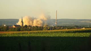 AKW Grafenrheinfeld mit Kirche Hergolshausen 20240816 [upl. by Salvador]