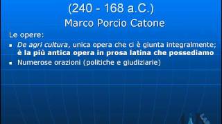 videocorso letteratura latina  lez 5  parte 1 [upl. by Airamak326]