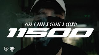 KIBO x RASS x STOJKE x SKEMSI  11500 OFFICIAL VIDEO [upl. by Deva]