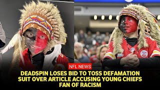 Deadspin faces defamation lawsuit over accusations against 9yearold Chiefs fan [upl. by Aliuqet]