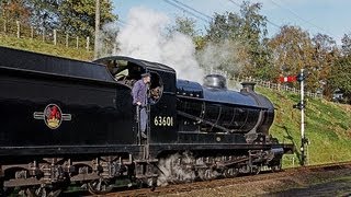 Robinson Class O4 8F No63601 280 at the Great Central Railway 08Oct2011 [upl. by Castor]