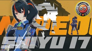 SHIYU 17 S Rank  beating the endgame with ZHU YUAN M0 R1  Zenless Zone Zero [upl. by Anelagna737]