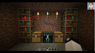 Minecraft TutorialHard versteckter Raum [upl. by Ulland]