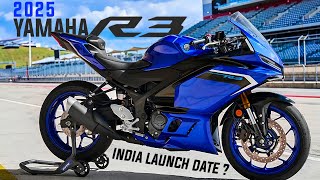 2025 Yamaha R3 BS7 Launch Ready 🔥 India Launch Date Price amp New Features [upl. by Siberson]