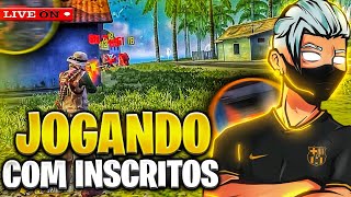 🔥FREE FIRE 🔥🔥4X4🔥🔥🔥SALA🔥🔥JOGANDO COM INSCRITOS🔥🔥 [upl. by Nroht]