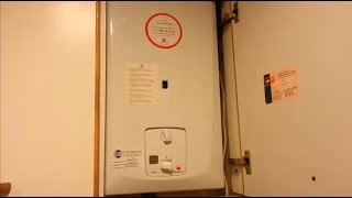 ERROR F13 Saunier Duval OPALIA F 14 E1 Calentador Water Heater [upl. by Ashil]