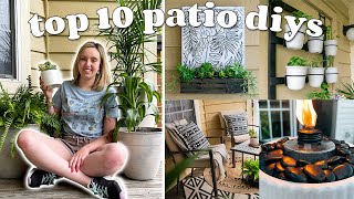 the BEST renterfriendly DIYs to transform your patio ☀️ [upl. by Anaeel976]