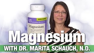 Preferred Nutrition Magnesium Supplements Review with DrMarita Schauch  National Nutrition Canada [upl. by Acim]