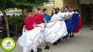 quotCampesina Dominicanaquot a ritmo de mangulina baile de los estudiantes del CESMAH 16032022 [upl. by Ttekcirc796]