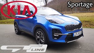 2019 Kia Sportage 16 TGDI 177 PS AWD GTline  POV Review Fahrbericht [upl. by Nosreme]