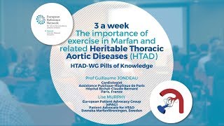 3 a week  the importance of exercise in Marfan and HTAD [upl. by Greerson]