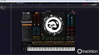 Tracktion BioTek Tutorial 1 start patch [upl. by Yatnod]