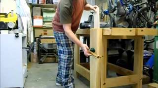 Benchcrafted CrissCross Leg Vise [upl. by Merlina994]