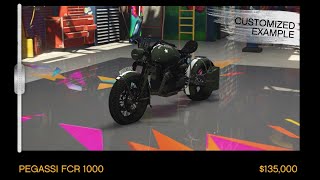 GTA Online  Pegassi FCR 1000  Bennys Original Motor Works [upl. by Ardnoek]