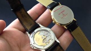 LUXURY WRIST WATCH COMPARISON  20000 Patek V 20 Quartz [upl. by Akamahs]