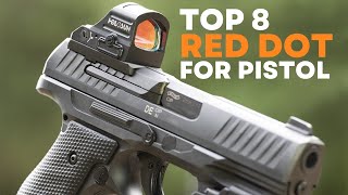 8 Best Red Dot for PistolsWhat NOBODY Tells You [upl. by Esimaj452]