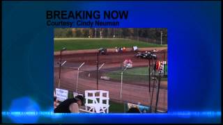 Driver dead in raceway crash [upl. by Glennon]