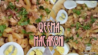 Qeema Macaroni recipe Desi style Qeema Macaroni recipe [upl. by Winnie]