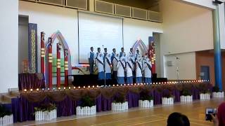 MSPSBS 2012 Senior Choir Competition FINAL  School Song and Lela Menchanai [upl. by Iroc]