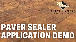 Paver Sealer Application Demo  How to Seal Your Pavers in 4 Easy Steps from Prep to Cleanup [upl. by Sandell]