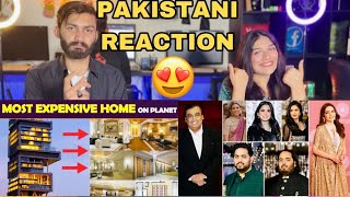 PAKISTANI REACTS ON MUKESH AMBANI HOUSE MOST EXPENSIVE HOME ON PLANET  PAKISTANI REACTION [upl. by Aryad23]