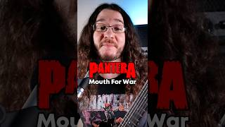 Pantera  Mouth for War guitar metal [upl. by Hester676]