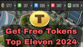 Top Eleven How to Earn FREE TOKENS using Tapjoy [upl. by Dlorah]