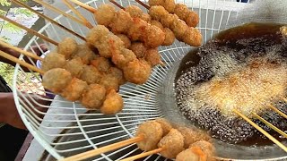 CILOR  CILOK TELOR PINGGIR JALAN IRIGASI CIPONDOH  INDONESIAN STREET FOOD [upl. by Nosauq]