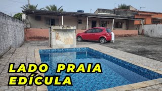 EDICULA COM PISCINA NA PRAIA TERRENO GRANDE ITANHAEM [upl. by Eniagrom]