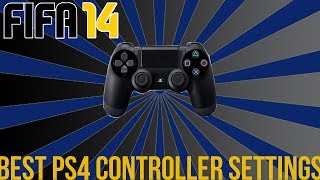 FIFA 14  Best PS4 Controller Settings [upl. by Ahsilet386]