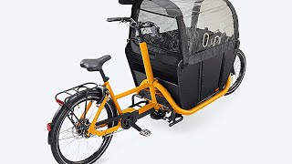 Revolutionizing Family Travel The New Cargo EBike with Room for Five [upl. by Laerol679]