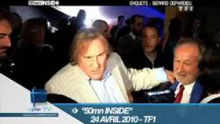 Depardieu traite une journaliste de salope [upl. by Himelman]