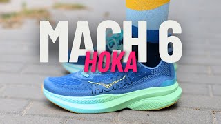 HOKA Mach 6 review Vs HOKA Mach 5 zapatillón sin placa para entrenar y competir [upl. by Asilav]