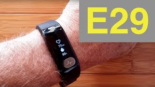 E29 ECG PPG Smart Wristband with Feature Rich Tethering App Unboxing amp Review [upl. by Leumek31]