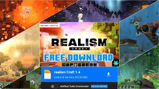 Realism Craft 14 Minecraft PE  Addon  Free Download [upl. by Colt]