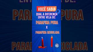 VELAS VITÓRIA parafina PURA x parafina RECICLADA tem diferença 🕯️ [upl. by Gar905]