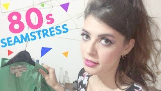 ASMR  80s Seamstress Roleplay [upl. by Dirgni]