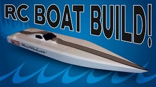 Homemade RC Speed boat build [upl. by Zebada]