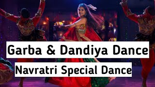 Garba Dance Performance Dandiya Special Dance Navratri Special Dance Best Garba Dance StepsViral [upl. by Alenairam645]