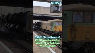 Part 2 73201 amp 73202 departing trainspotting class73 gbrf rhtt [upl. by Vitkun]